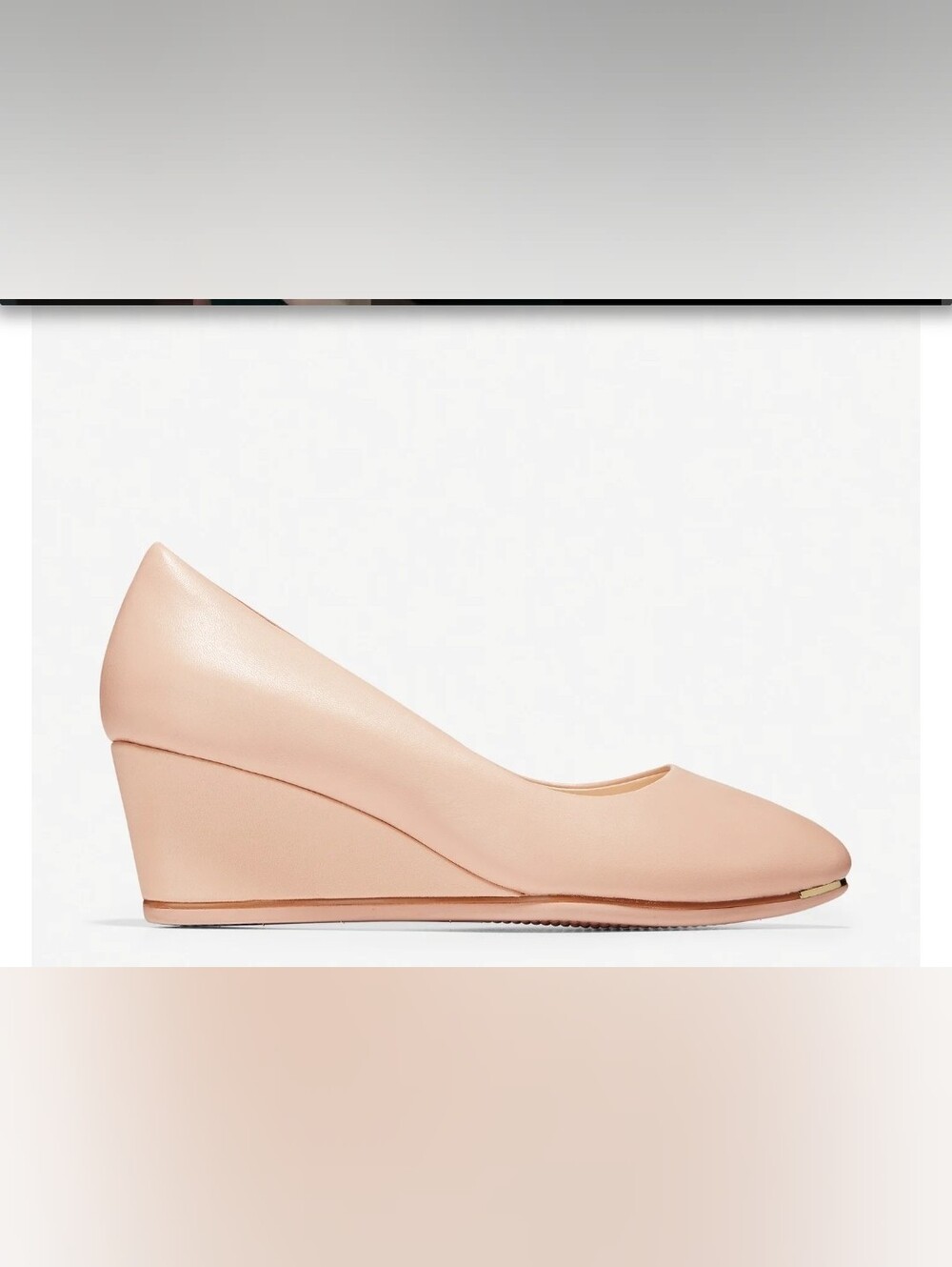 NEW Cole Haan Grand Ambition Wedge Pumps 8B - Picture 9 of 11